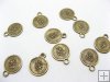 Bronze Plated metal Charms