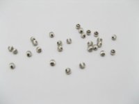 1000 Nickel plated Corrugated Ball Beads Spacer 5mm 1000 Nickel plated Corrugated Ball Beads Spacer 5mm