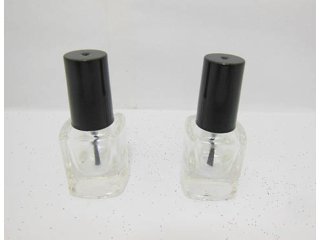 140 Sets Clear Empty Glass Nail Polish Bottle 12ml
