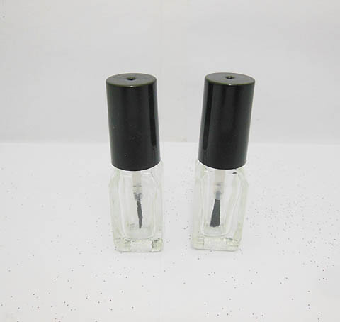 345Sets Clear Empty Glass Nail Polish Bottle 4ml - Click Image to Close
