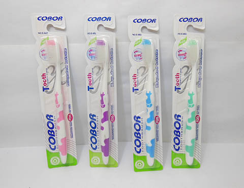 12X New Different Color of Adult Morning Kiss Toothbrush - Click Image to Close