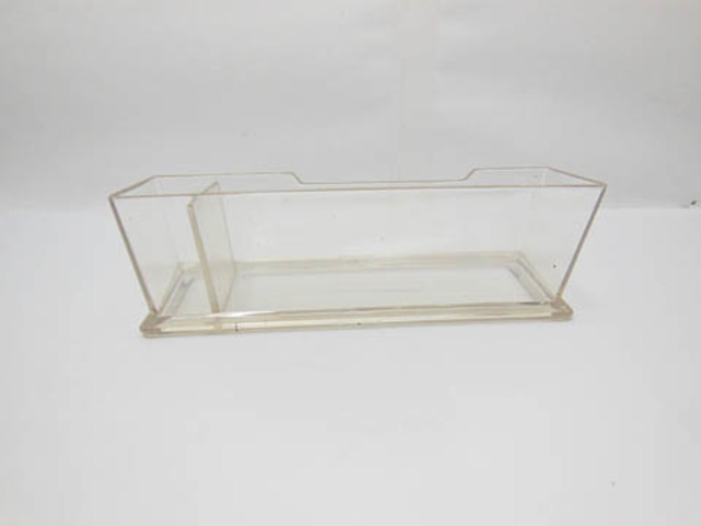 10 Clear Plastic Business Card/Pen Holder dis-ot82 - Click Image to Close