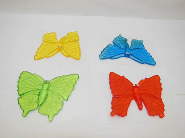 24X Funny Squishy Butterfly Sticky Toy for Kids Mixed 24X Funny Squishy Butterfly Sticky Toy for Kids Mixed