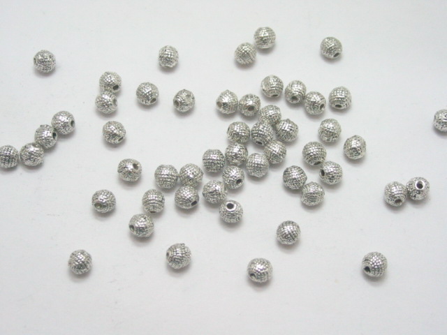 500 pcs metal 5 mm beads - Click Image to Close