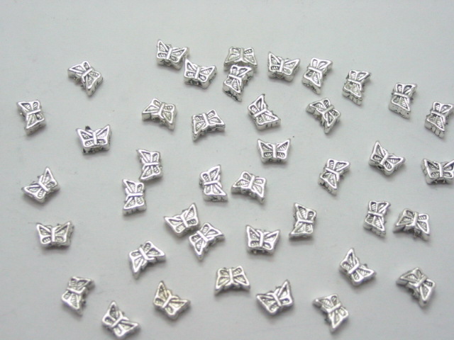 500 pcs metal rectangle space beads - Click Image to Close
