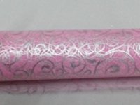4x1Roll Pink Organza Ribbon 49cm Wide for Craft ac-ft380