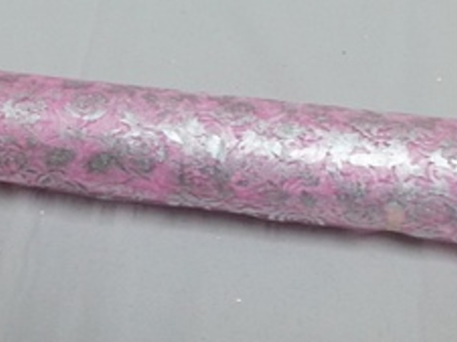 4x1Roll Pink Rose Organza Ribbon 49cm Wide for Craft