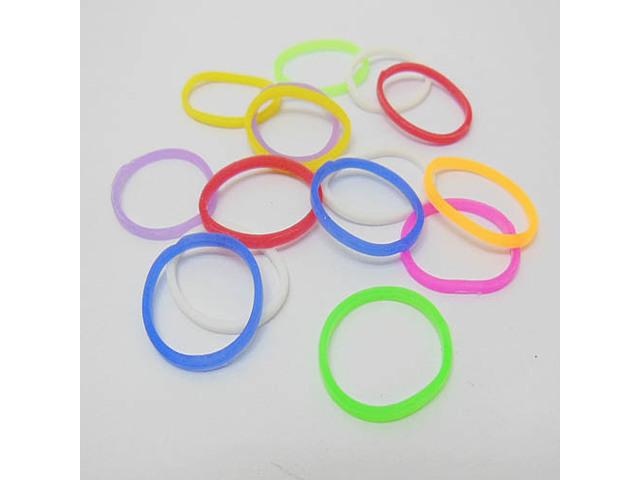 4150Pcs Rainbow Loom Silicone Band Mixed Color Bulk 4150Pcs Rainbow Loom Silicone Band Mixed Color Bulk