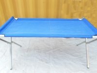 1X Foldable Blue Table For Market Stall,Camping,Picnic 2M