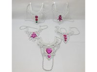 12 Rhinestone Tiaras Necklace Fancy Dress-New 12 Rhinestone Tiaras Necklace Fancy Dress-New