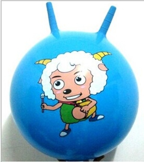 1Pc New Inflatable Hopping Hop Cartoon Bouncing Ball - Click Image to Close