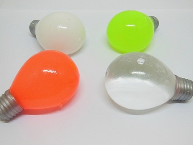 12 Funny Squishy Bulb Sticky Venting Balls Mixed - Click Image to Close