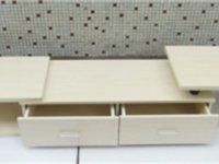 1X Ivory Oak TV Stand Cabinet Entertainment Unit