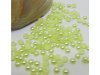 9500Pcs 3mm Lime Green Semi-Circle Simulated Pearl Bead Flatback 9500Pcs 3mm Lime Green Semi-Circle Simulated Pearl Bead Flatback