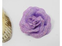 300 Purple Artificial Rose Flower Head Buds 35x18mm