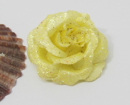 300 Yellow Artificial Rose Flower Head Buds 35x18mm - Click Image to Close