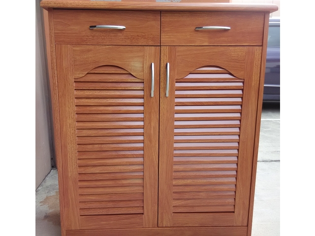 1X Shoe Cabinet 2 Door Storage + 2 Drawer furn-shoe22