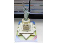 4Pcs 3D Foam Statue of Liberty Model Puzzle DIY Educational Toy
