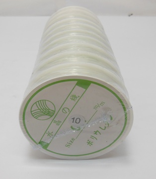 10Rolls x 8M Clear Elastic Beading Wire Jewelry Supply 0.7mm dia - Click Image to Close