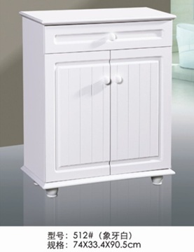 1X White Shoe Cabinet 2 Door Storage + 1 Drawer furn-shoe13 - Click Image to Close