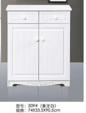 1X White Shoe Cabinet 2 Door Storage + 2 Drawer furn-shoe15 - Click Image to Close