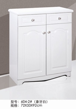 1X White Shoe Cabinet 2 Door Storage + 2 Drawer furn-shoe16 - Click Image to Close