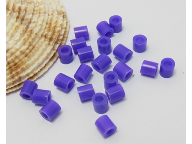 4200Pcs (250g) Craft Hama Beads Pearler Beads 5mm - Purple
