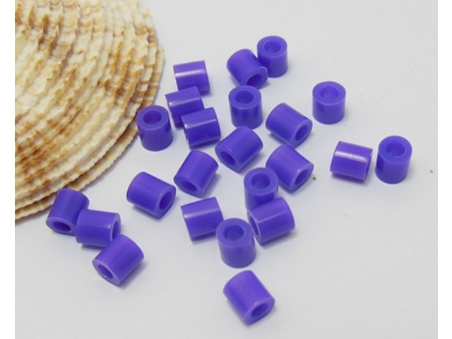 4200Pcs (250g) Craft Hama Beads Pearler Beads 5mm - Purple - Click Image to Close