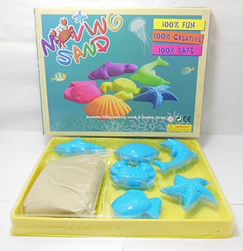 500gram Magic Kinetic Sand for Craft with 6 Tools - Click Image to Close