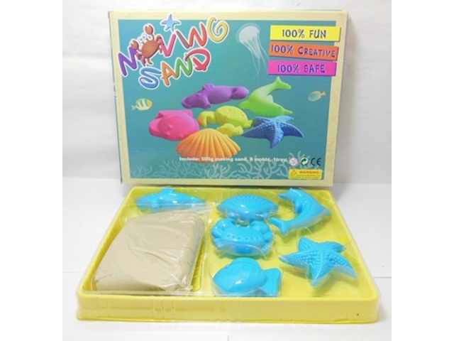 500gram Magic Kinetic Sand for Craft with 6 Tools - Click Image to Close