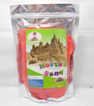 1Kilo Red Magic Motion Moving Kinetic Sand for Craft - Click Image to Close