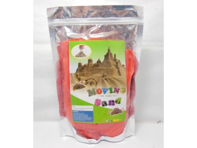 1Kilo Red Magic Motion Moving Kinetic Sand for Craft - Click Image to Close