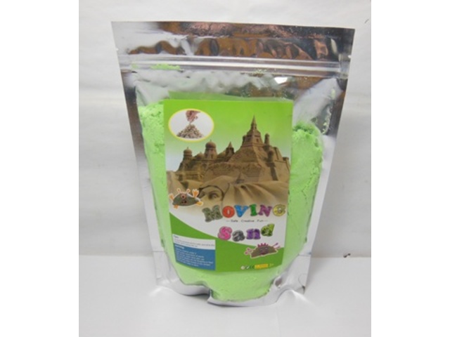 1Kilo Green Magic Motion Moving Kinetic Sand for Craft 1Kilo Green Magic Motion Moving Kinetic Sand for Craft