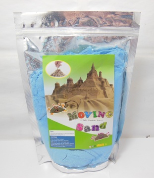 1Kilo Blue Magic Motion Moving Kinetic Sand for Craft - Click Image to Close