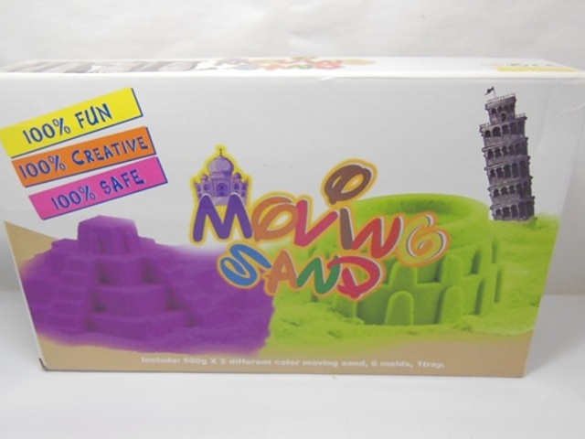 1Kilo Magic Kinetic Sand for Craft with 6 Tools - Click Image to Close