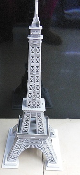 4Pcs 3D Foam Eiffel Tower Model Puzzle DIY Educational Toy - Click Image to Close