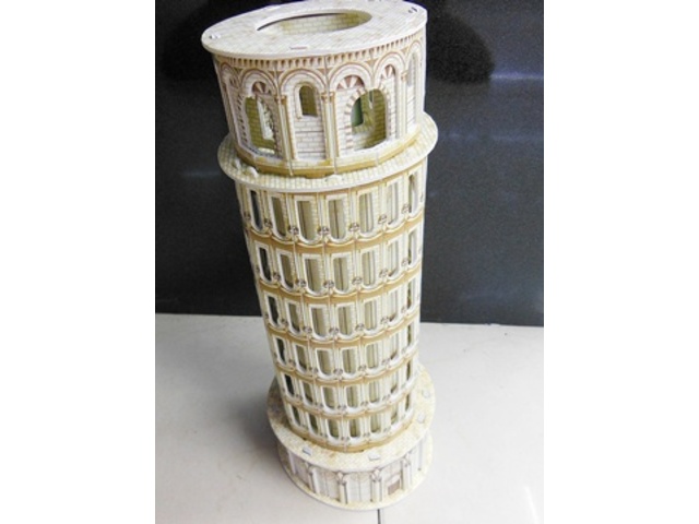 4Pcs 3D Foam Leaning Tower Model Puzzle DIY Educational Toy