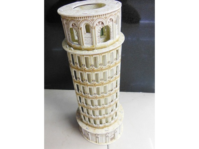 4Pcs 3D Foam Leaning Tower Model Puzzle DIY Educational Toy - Click Image to Close