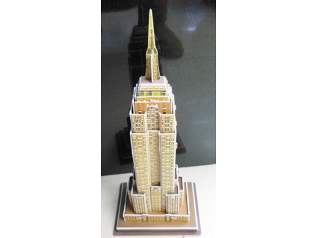 4Pcs 3D Foam Empire State Model Puzzle DIY Educational Toy - Click Image to Close