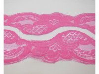 200Yard Fuschia Flower Edge Lacemaking Craft Trim Embellishment