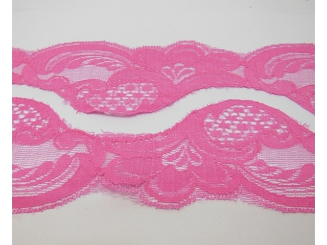 200Yard Fuschia Flower Edge Lacemaking Craft Trim Embellishment 200Yard Fuschia Flower Edge Lacemaking Craft Trim Embellishment