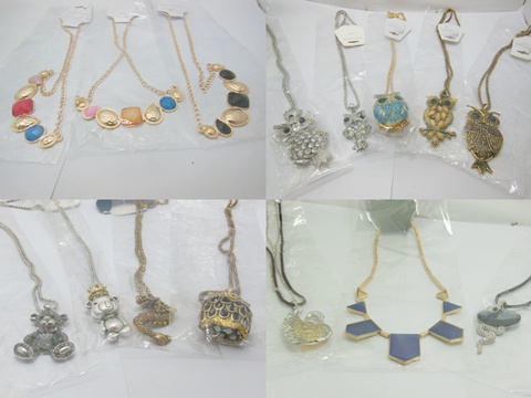 12X New Jewelry Necklace Assorted Wholesale ne-m-ch110 - Click Image to Close