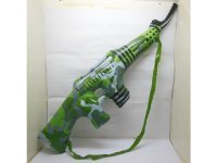 12Pcs Gigantic Army Green Inflatable Gun Blow-up Toy 78cm