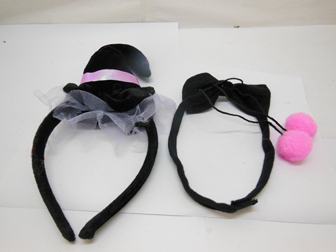 10Sets Black Magician Hat and Bow Tie Costume Party - Click Image to Close