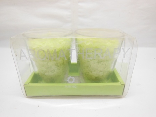 4Sets X 2 Green Candle With Glass Holder Wedding Party Favor 4Sets X 2 Green Candle With Glass Holder Wedding Party Favor