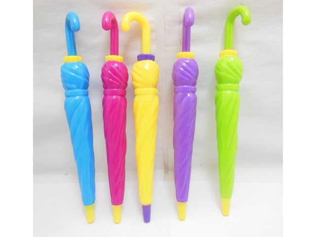 50 Tiny Umbrella Shaped Ball Point Pens Mixed Color