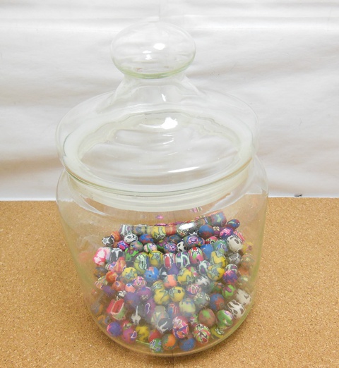 1X Wedding Event Lolly Candy Buffet Apothecary Jar 21.5cm High - Click Image to Close