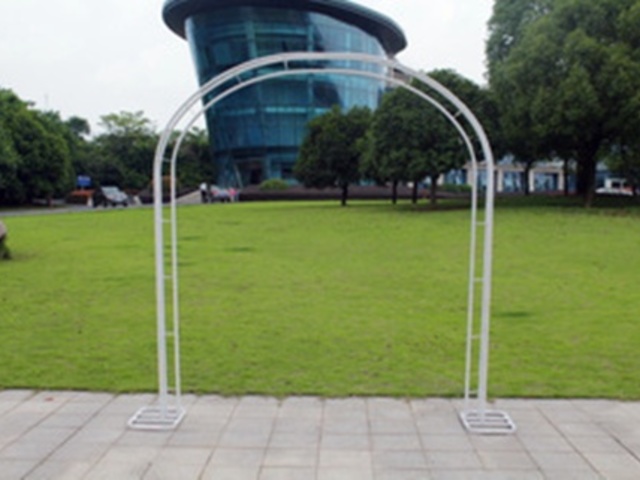 1X Heavy Duty Large Round Wedding Garden Arch 230x230cm