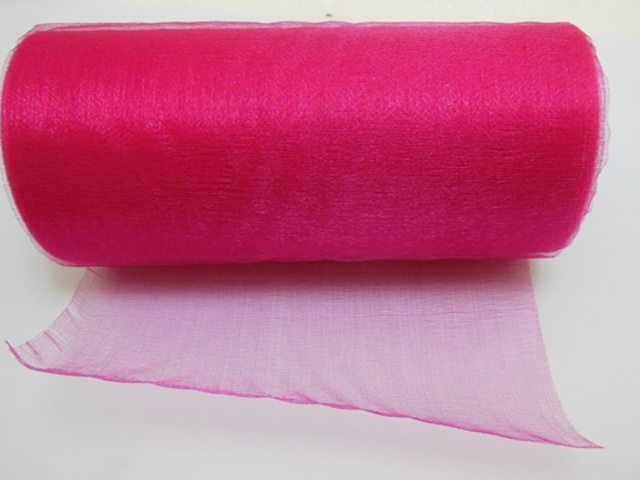 4Roll x 23M Tulle Roll Wedding Gift Bow Bridal Decor - Fuschia 4Roll x 23M Tulle Roll Wedding Gift Bow Bridal Decor - Fuschia