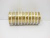 10 Rolls X 10Meters Copper Line Tiger Tail Wire 0.3mm Golden 10 Rolls X 10Meters Copper Line Tiger Tail Wire 0.3mm Golden